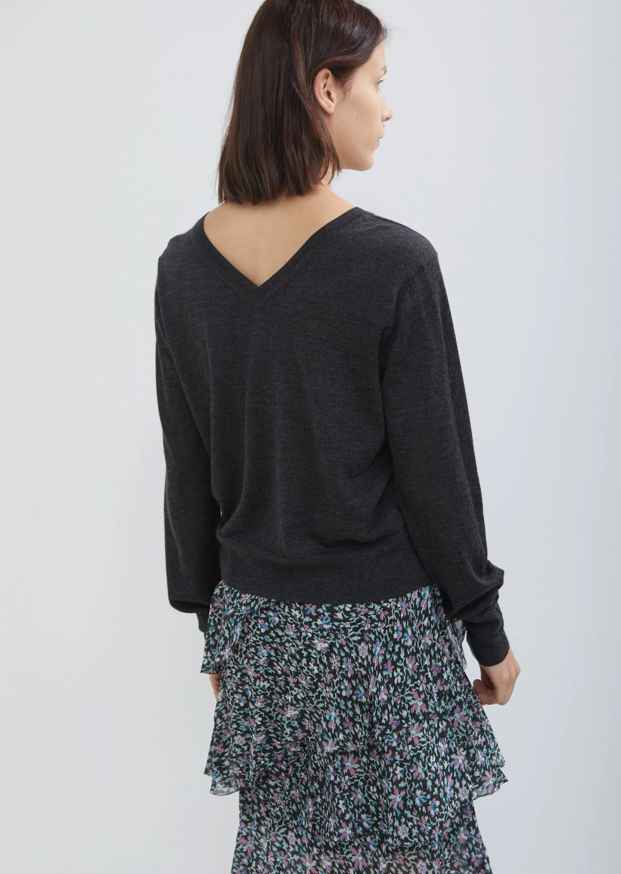 Asbury Silky Wool Knit Sweater