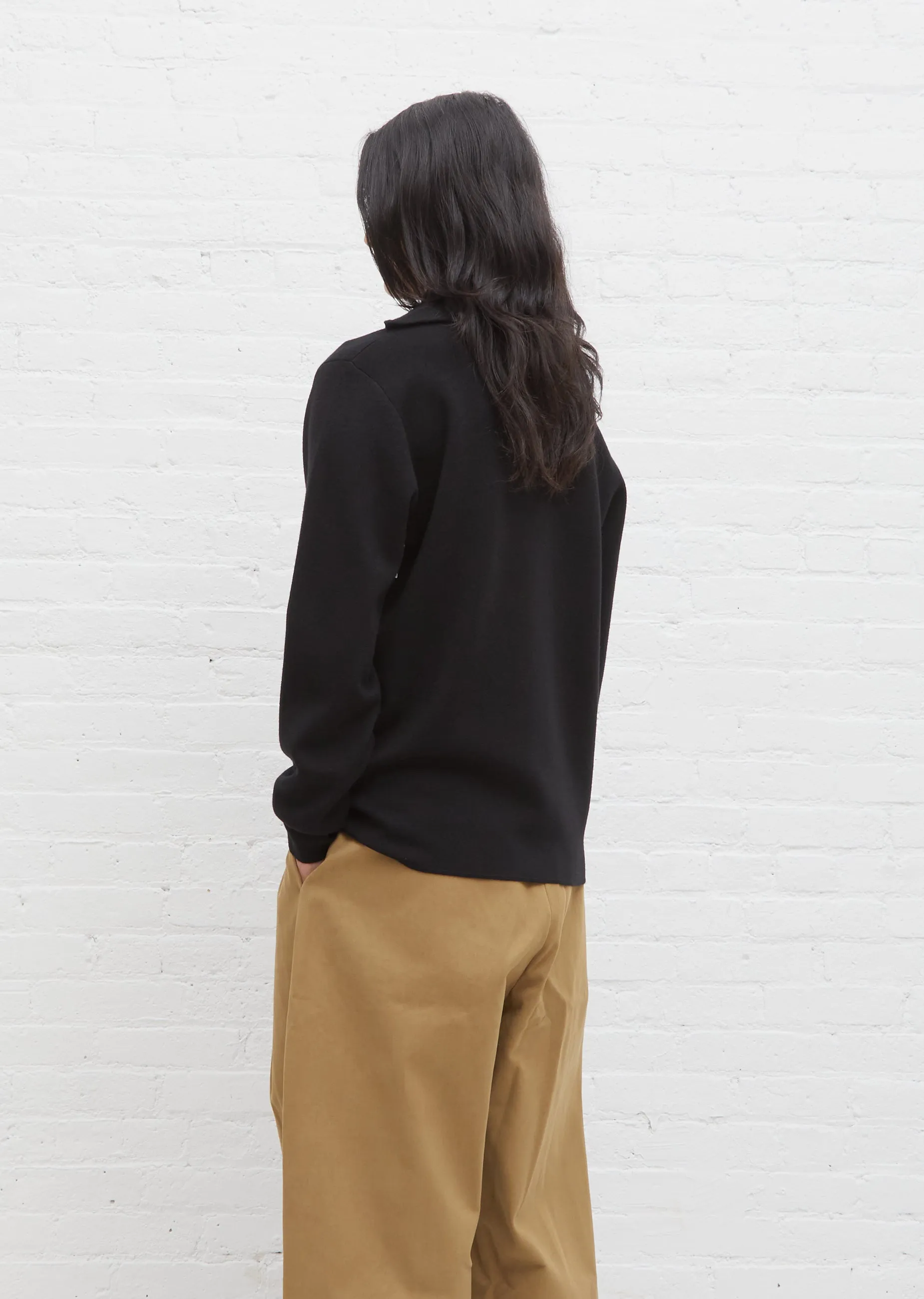 Auguste Zip Wool Silk Pullover