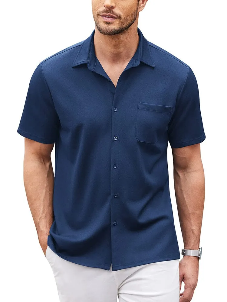 Casual Regular Fit Button Down Shirt (US Only)