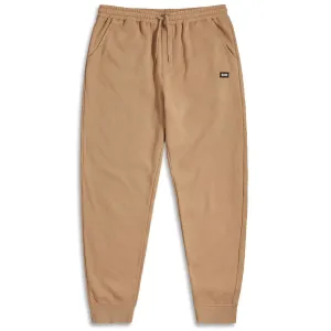 CCS Logo Rubber Patch Sweat Pants - Khaki