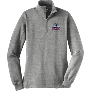 CT Wolfpack South Ladies 1/4-Zip Sweatshirt