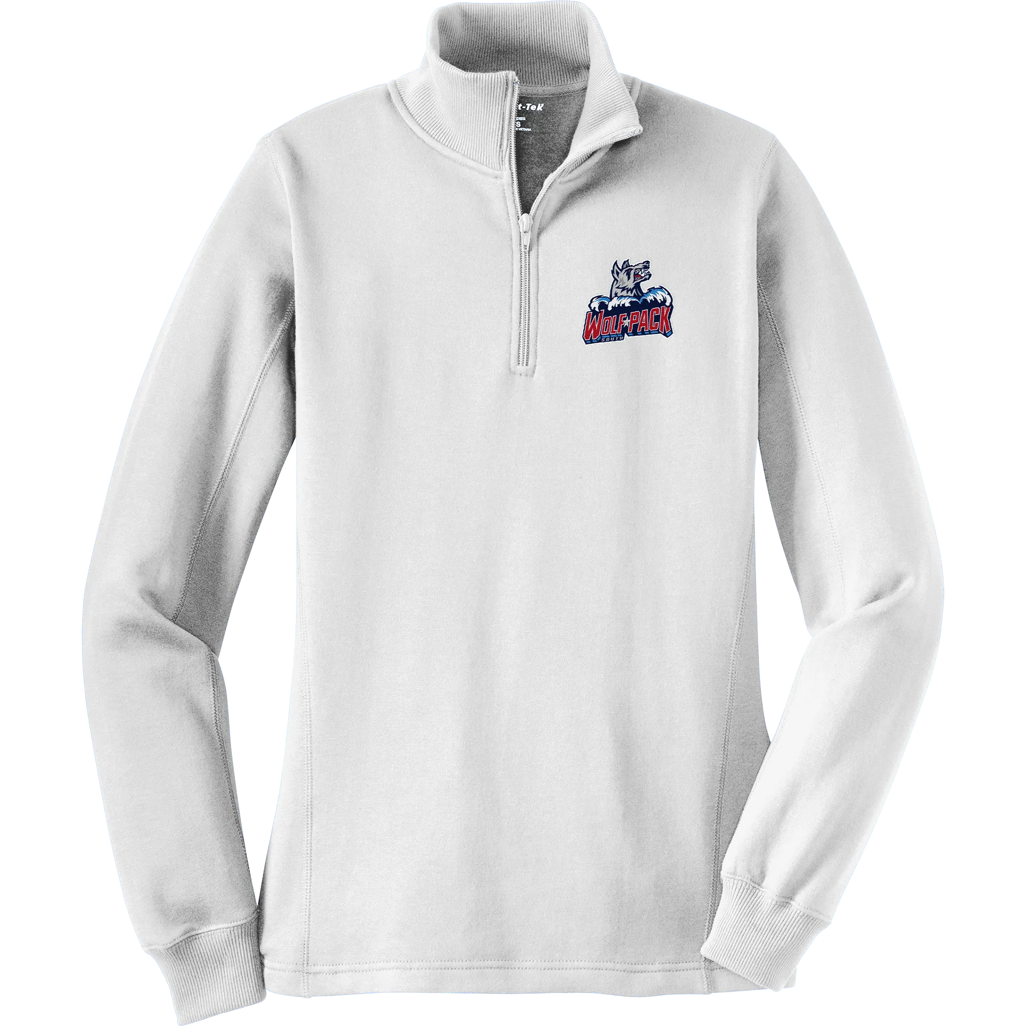 CT Wolfpack South Ladies 1/4-Zip Sweatshirt