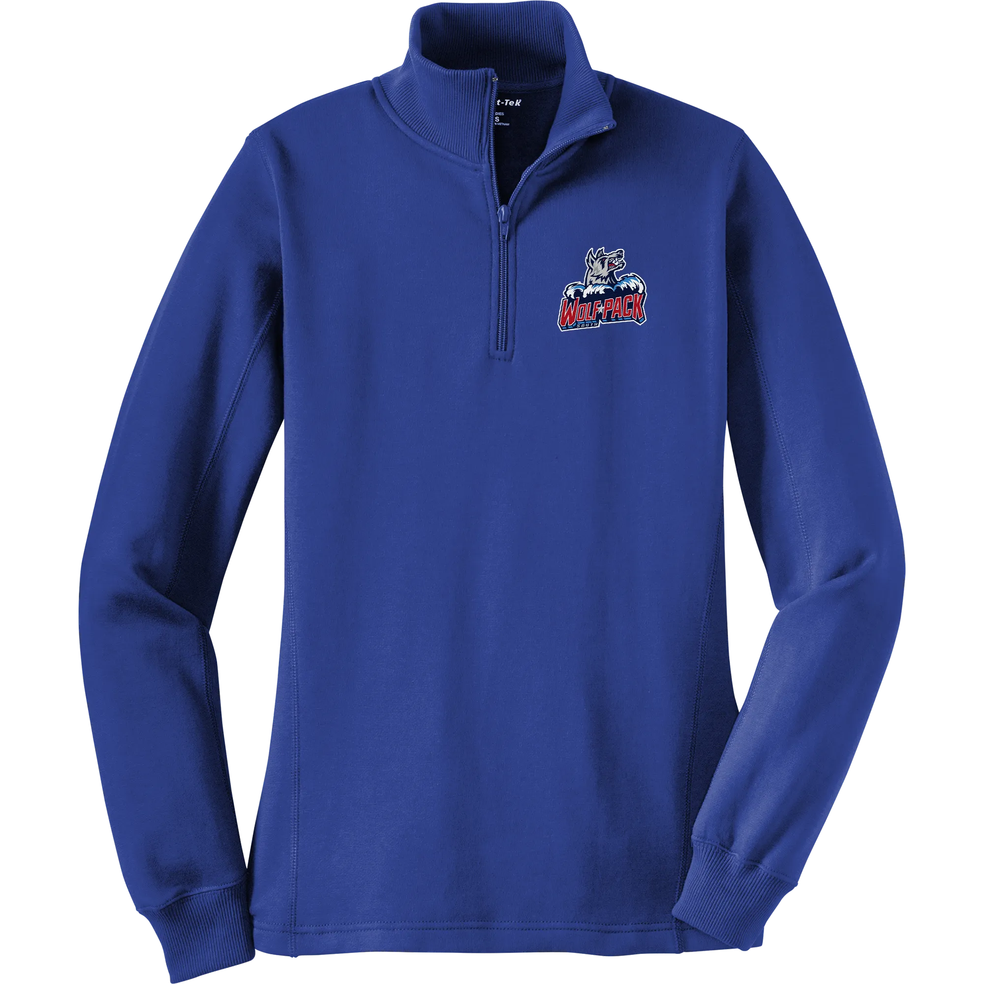 CT Wolfpack South Ladies 1/4-Zip Sweatshirt