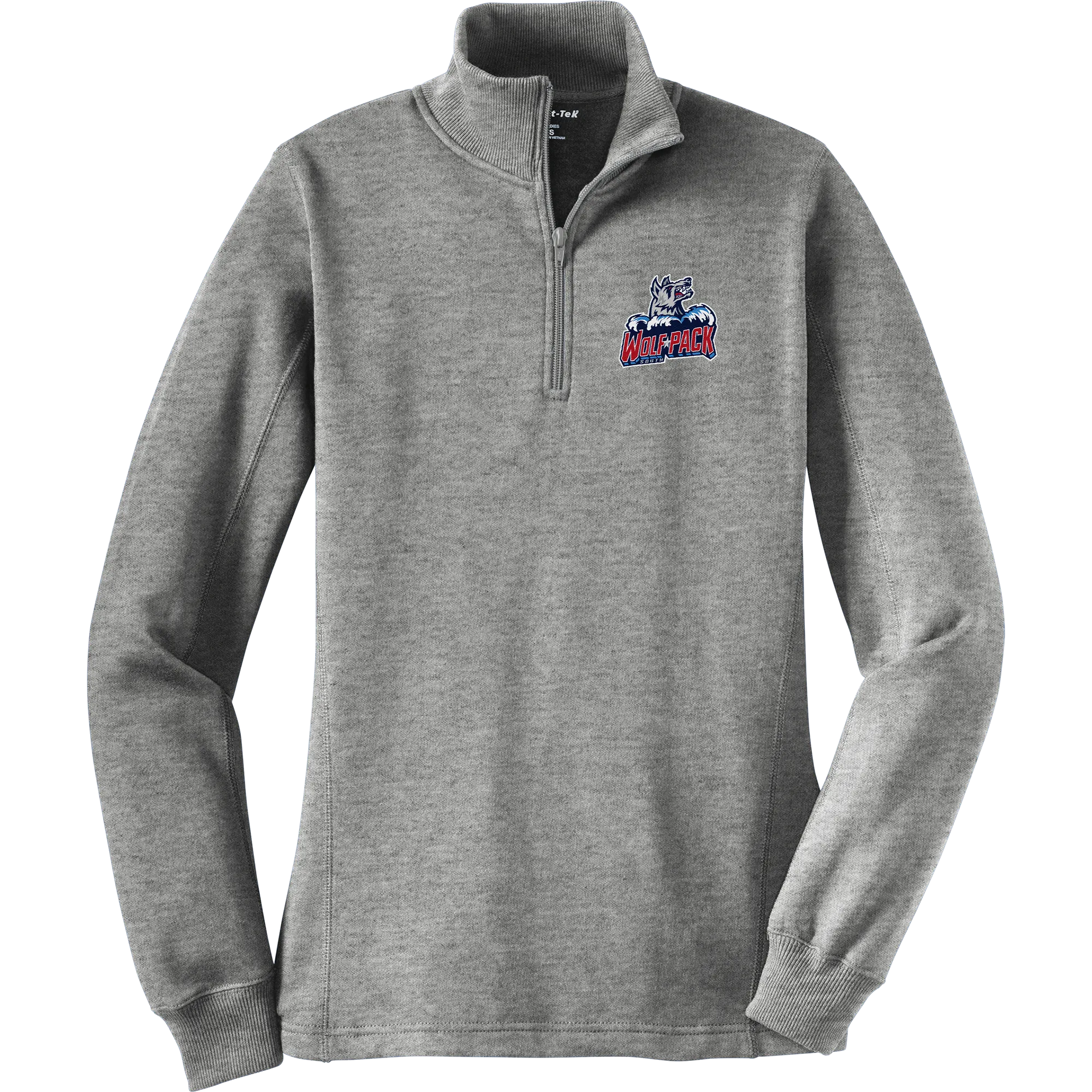 CT Wolfpack South Ladies 1/4-Zip Sweatshirt