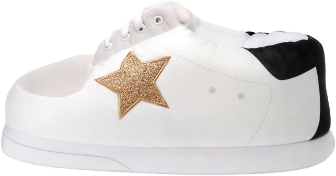 Golden Star Oversized Sneaker Slippers