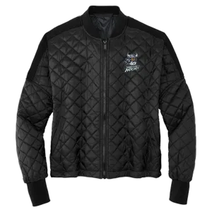 Hard Edge Hockey Mercer Mettle Womens Boxy Quilted Jacket