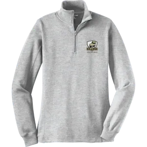 HVM Bulldogs Ladies 1/4-Zip Sweatshirt