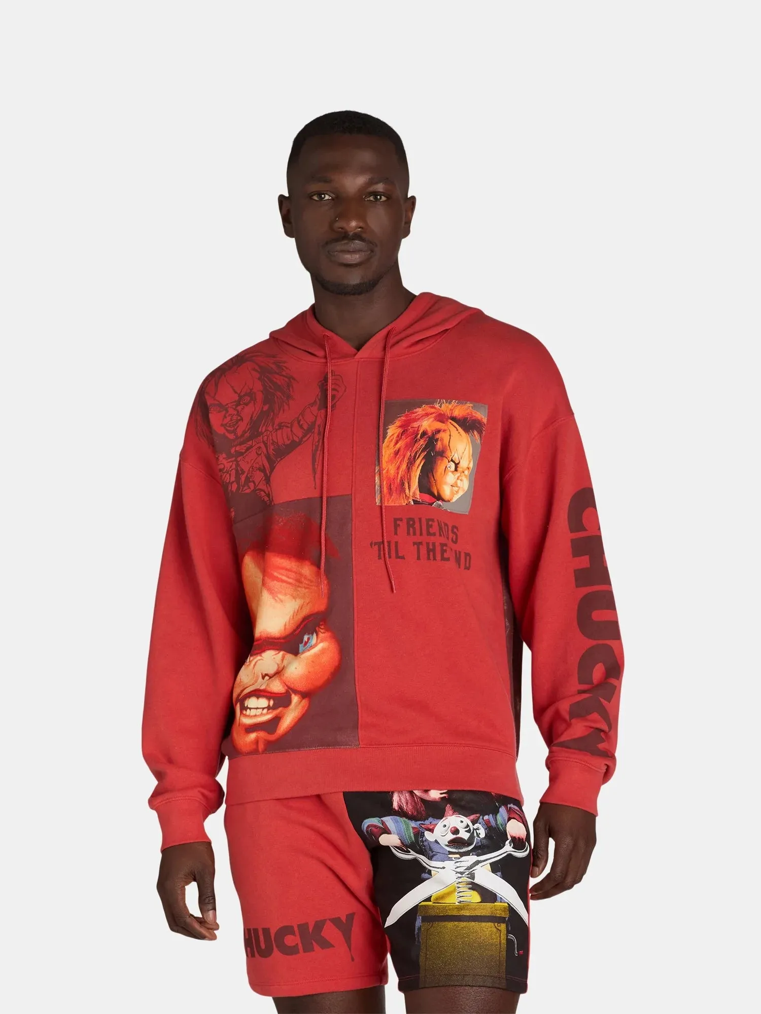 Men'S and Big Men'S Graphic Print Hoodie, Sizes XS-3XL