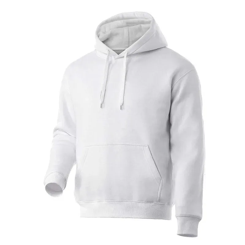 Men's Hoodies Women Pullover Spring Autumn Casual Hoodie Sweatshirts Solid Color Hoodies Oversize Grey Sweatshirt For Male