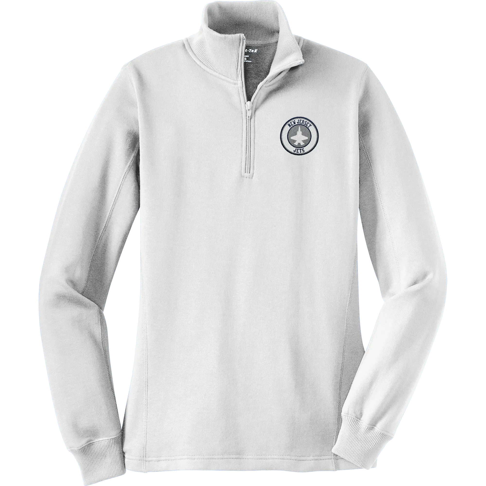 NJ Jets Ladies 1/4-Zip Sweatshirt