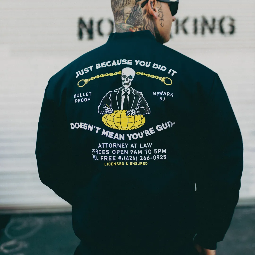 Not Guilty Work Jacket Navy