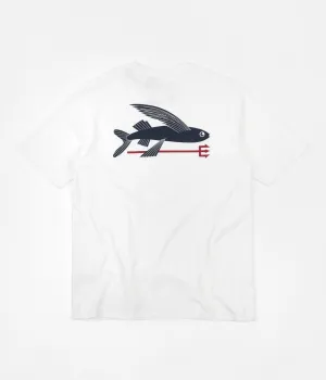 Patagonia Flying Fish Organic T-Shirt - White