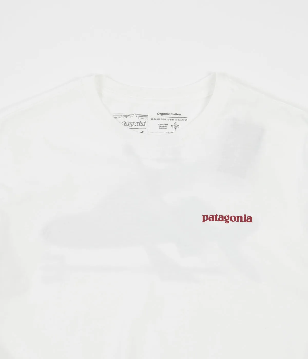 Patagonia Flying Fish Organic T-Shirt - White