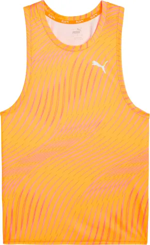 Puma Run Favourite Mens Running Vest - Orange