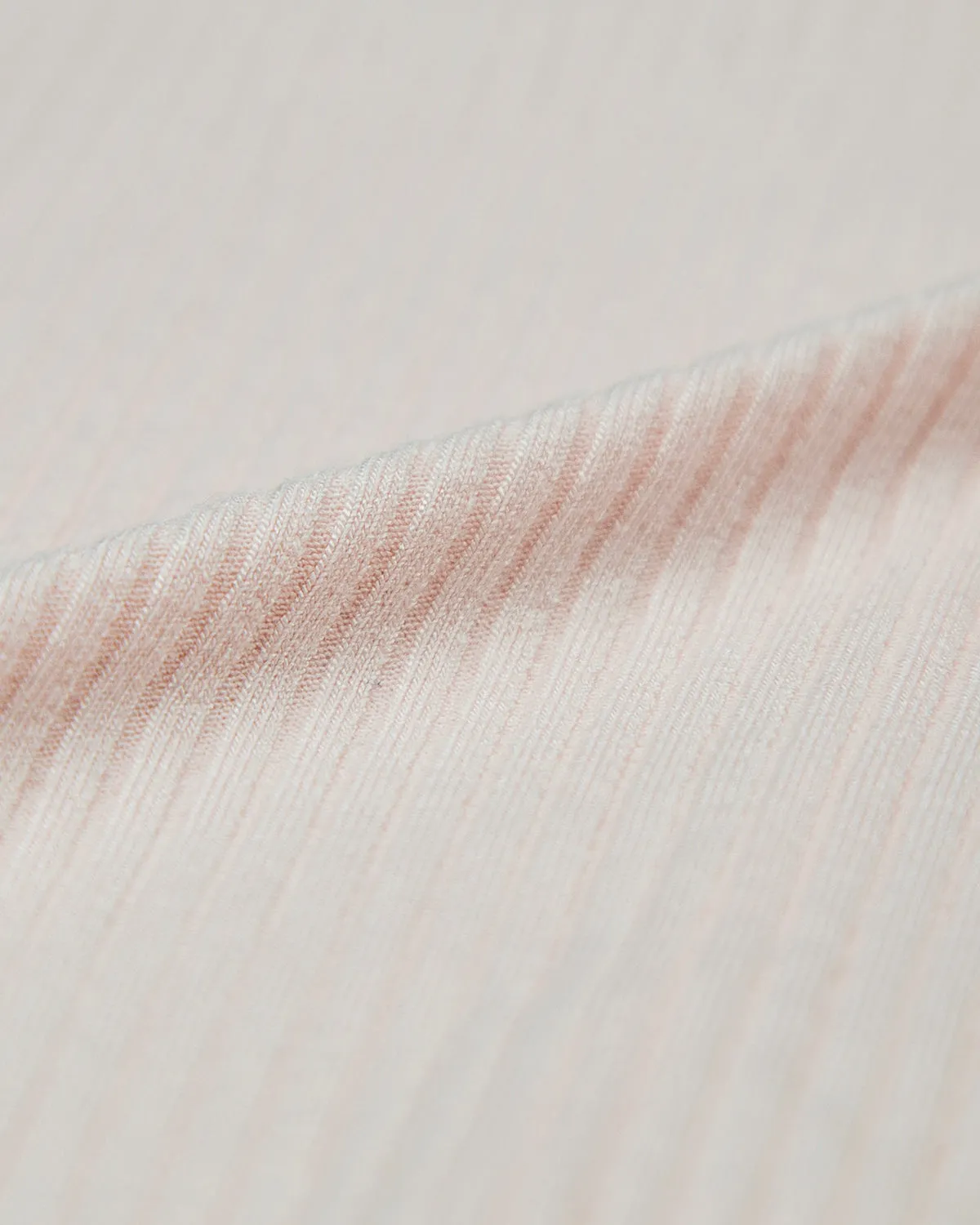 Ribbed Vest - Pale Pink