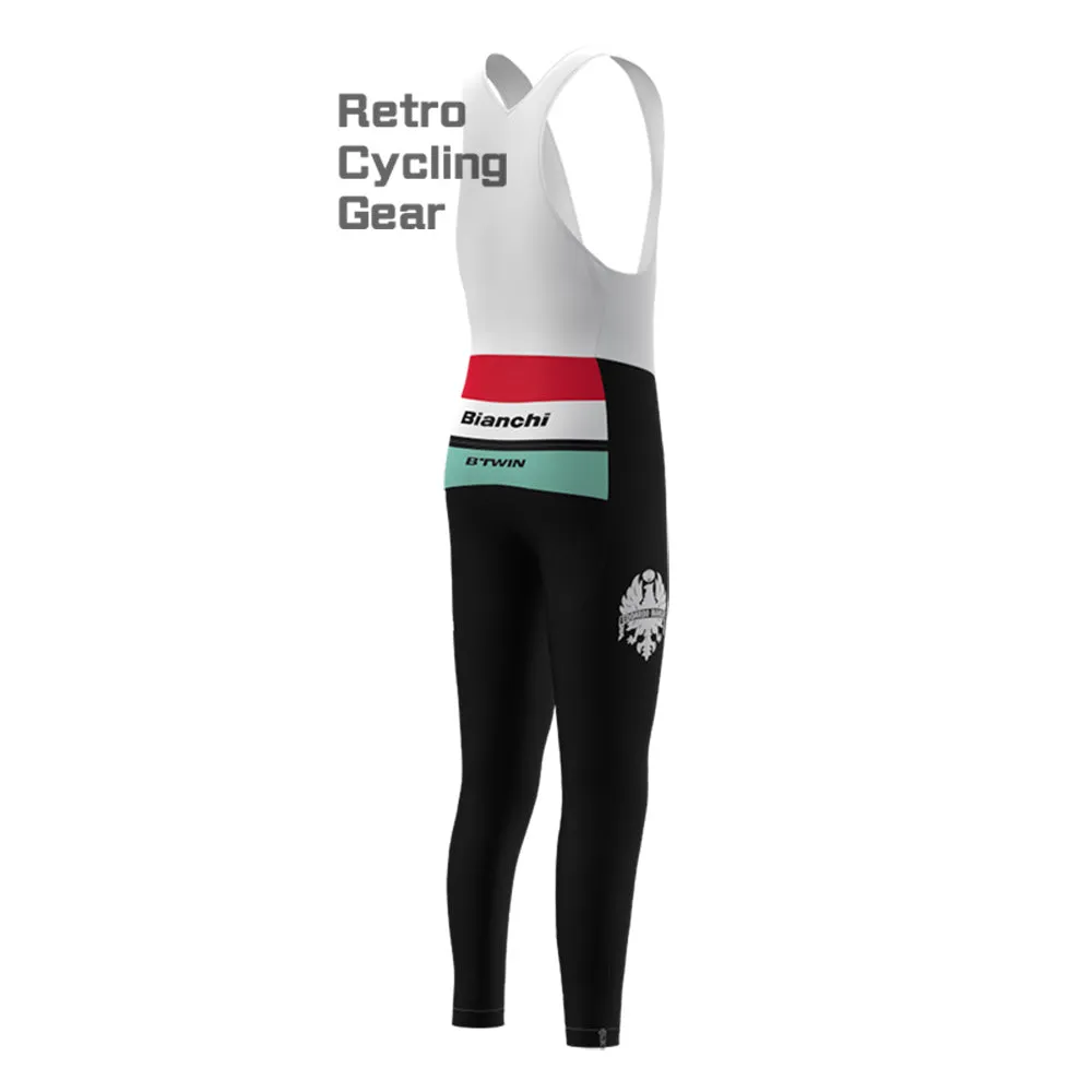 RTL Bianchi Fleece Cycling Bib Pants