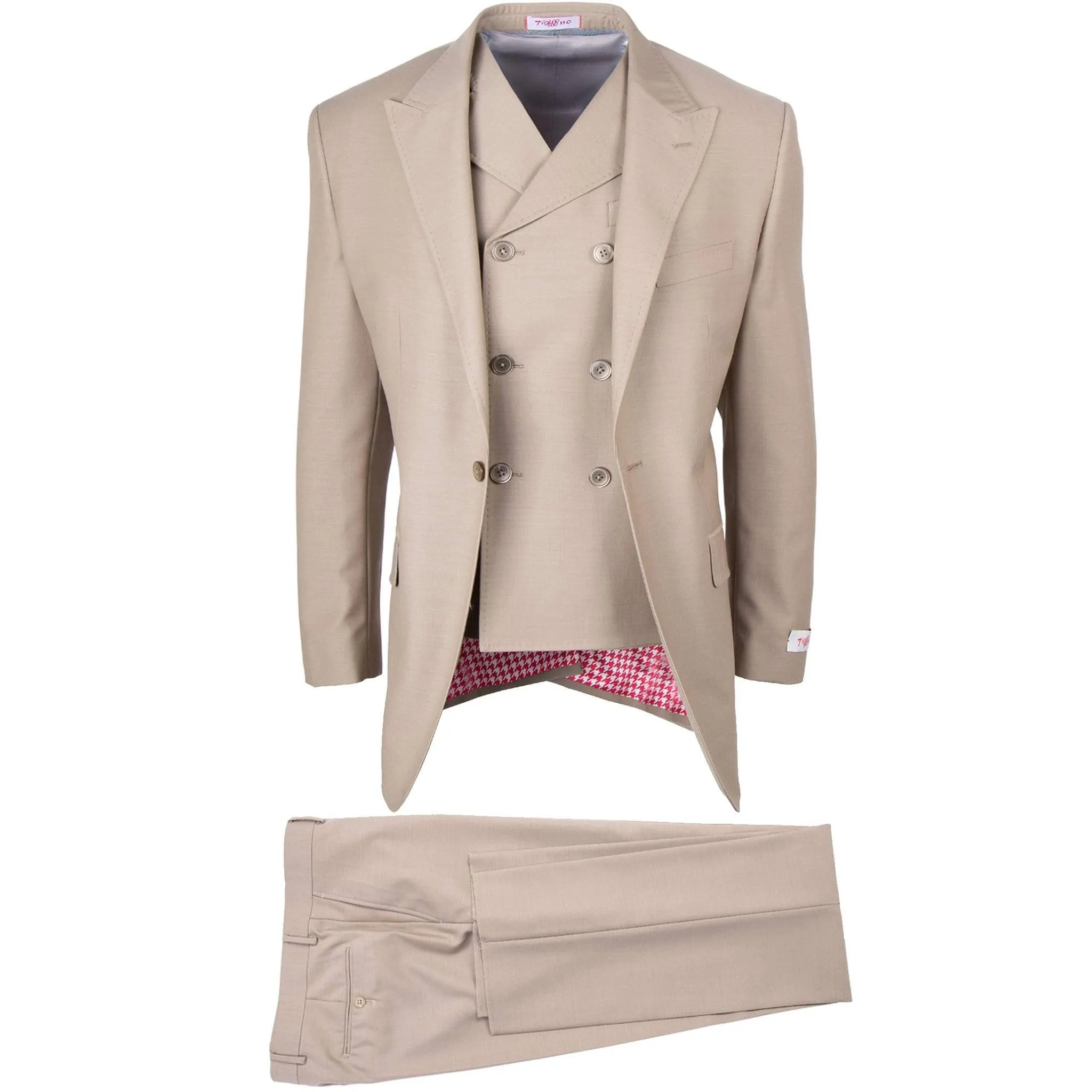 SAN GIOVESSE SUIT & VEST / TAN