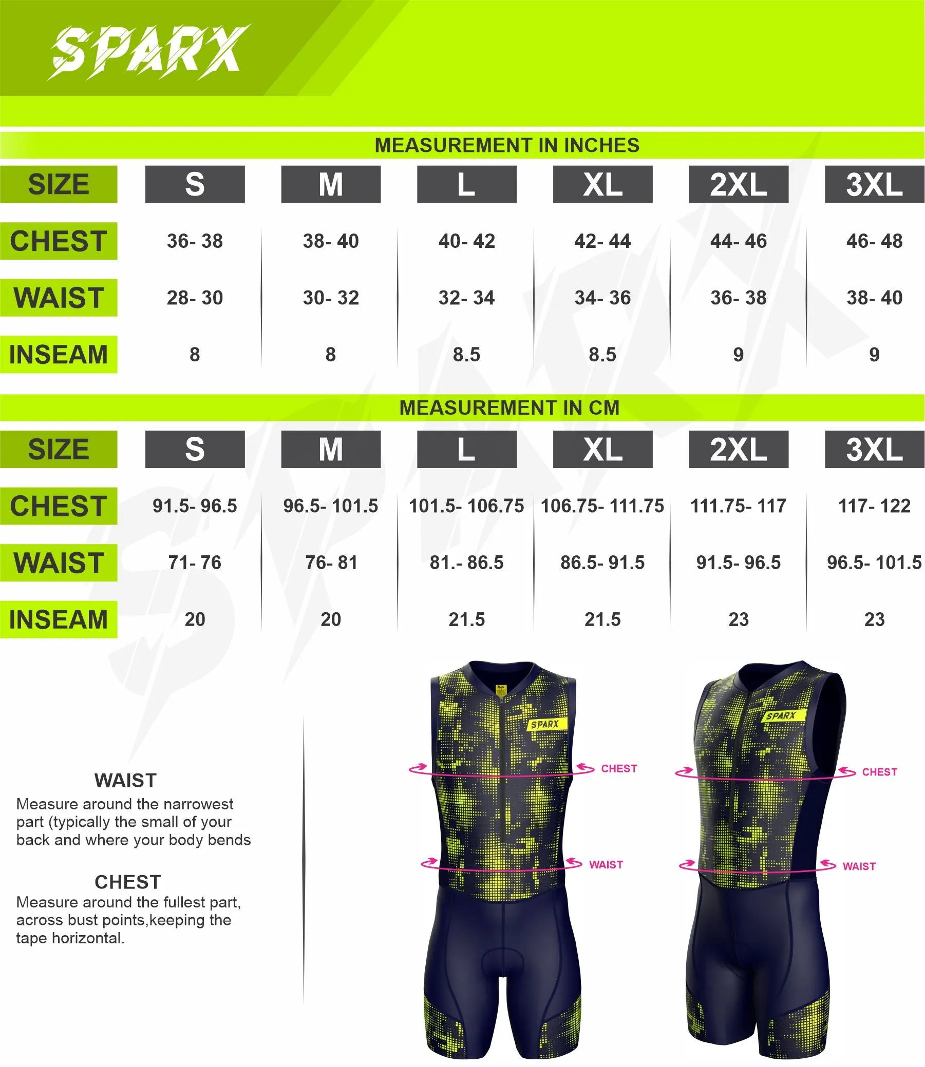 Sparx Men`s Triathlon Suit Race suit