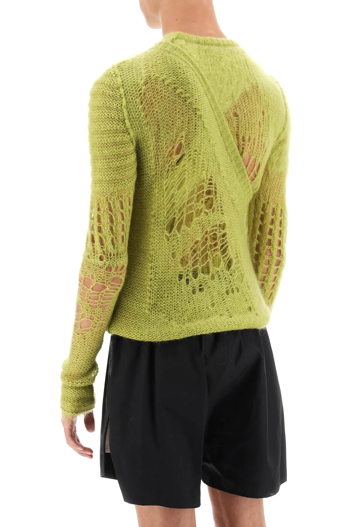 'spider banana' layered sweater