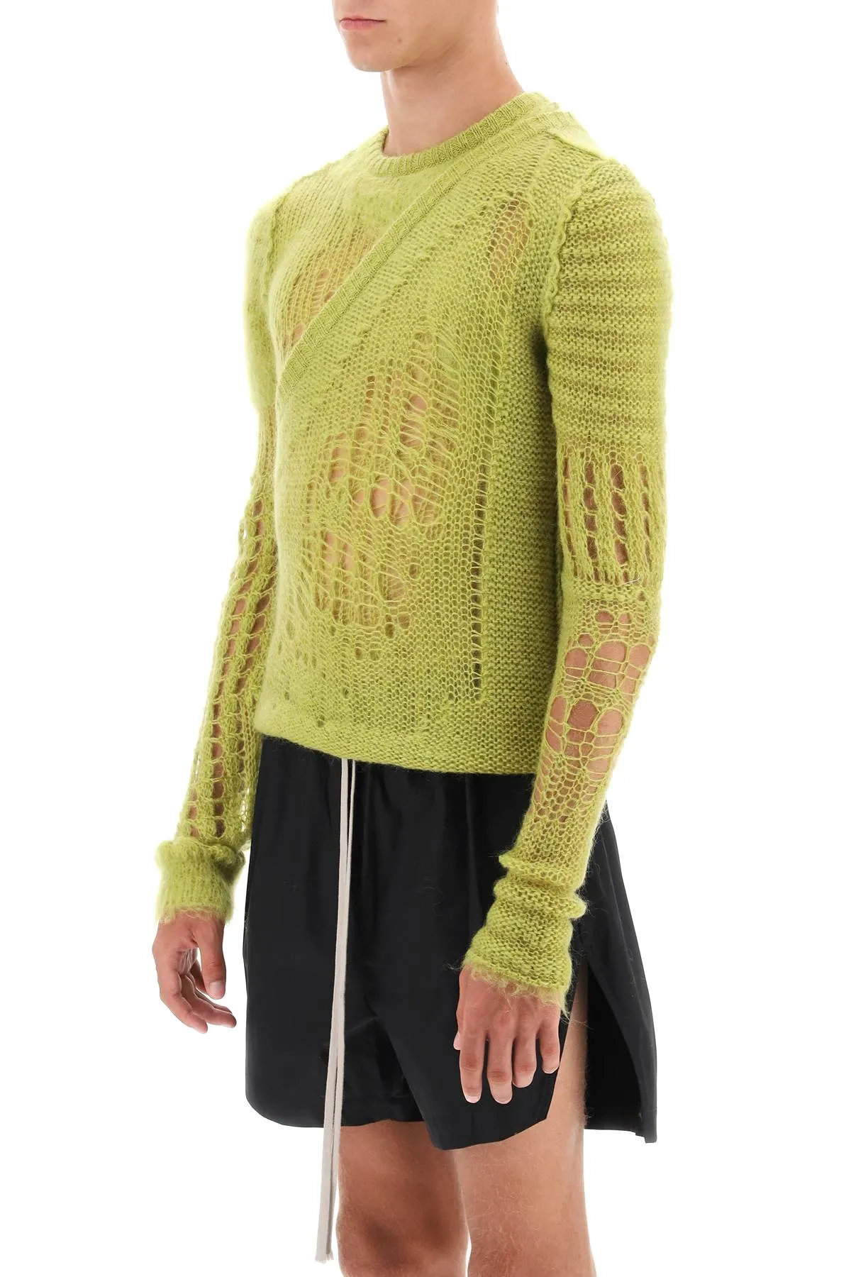 'spider banana' layered sweater