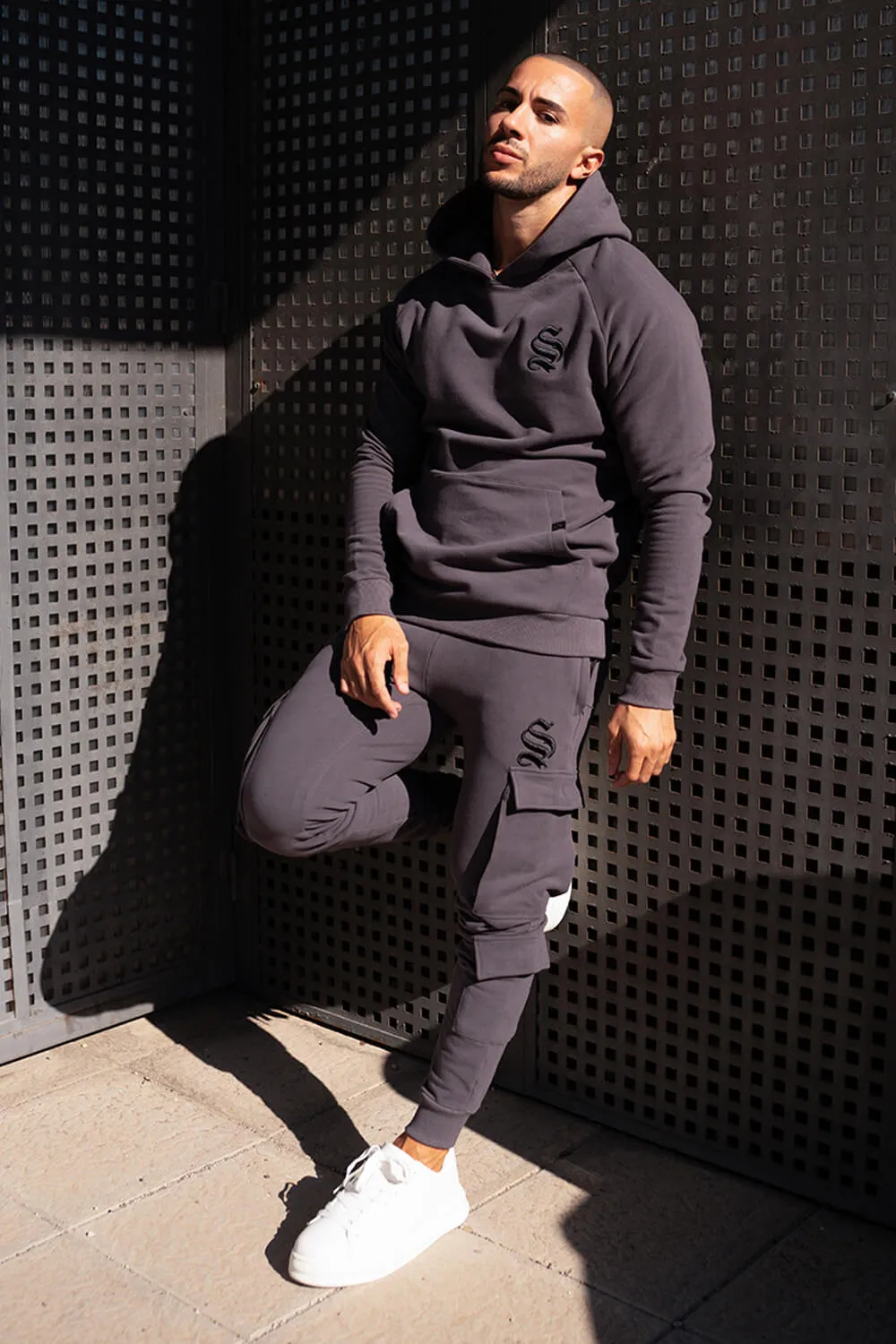 Tech Cargo Joggers - Charcoal