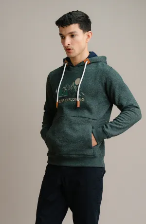 Textured Neps Pullover - Green