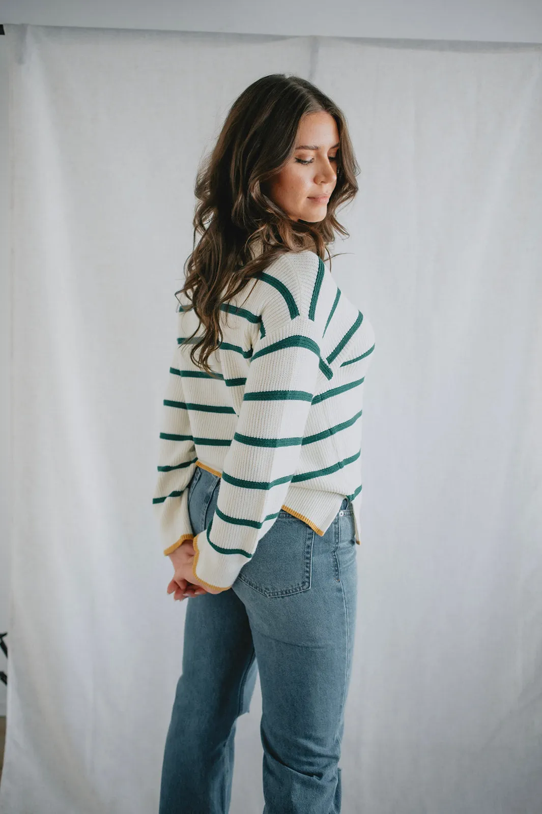 The Milo Striped Pullover Sweater