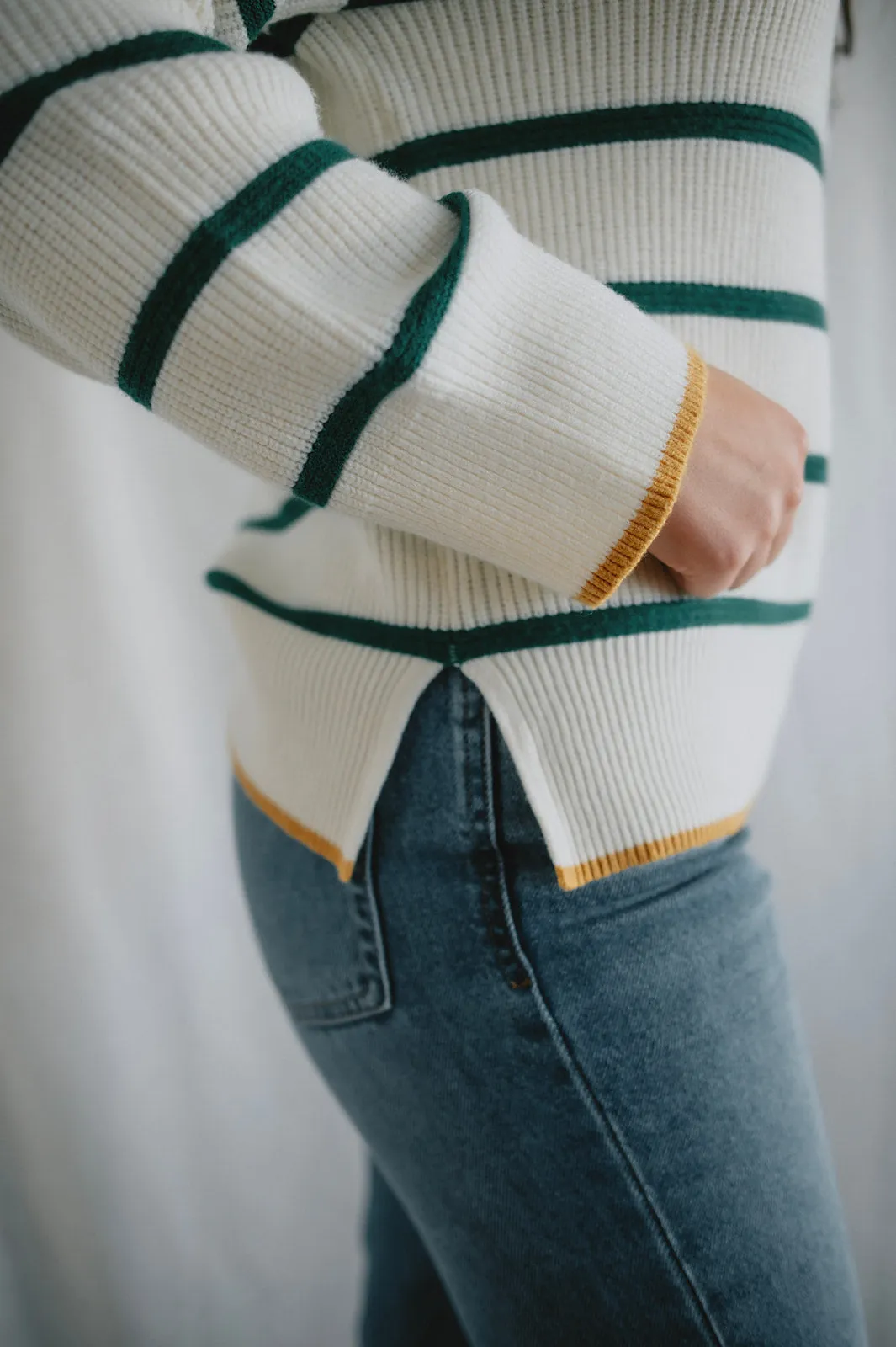 The Milo Striped Pullover Sweater