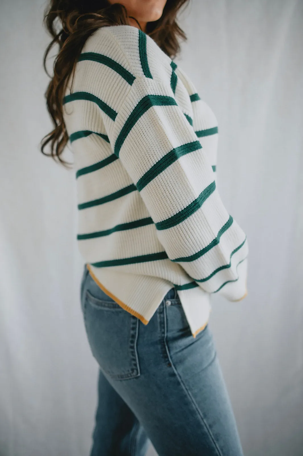 The Milo Striped Pullover Sweater