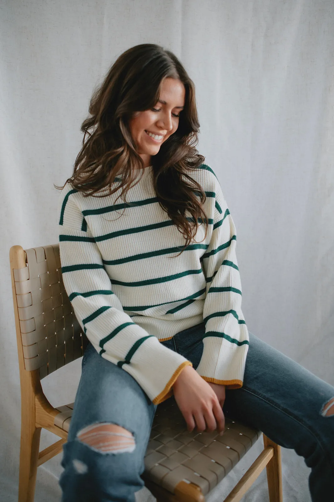 The Milo Striped Pullover Sweater