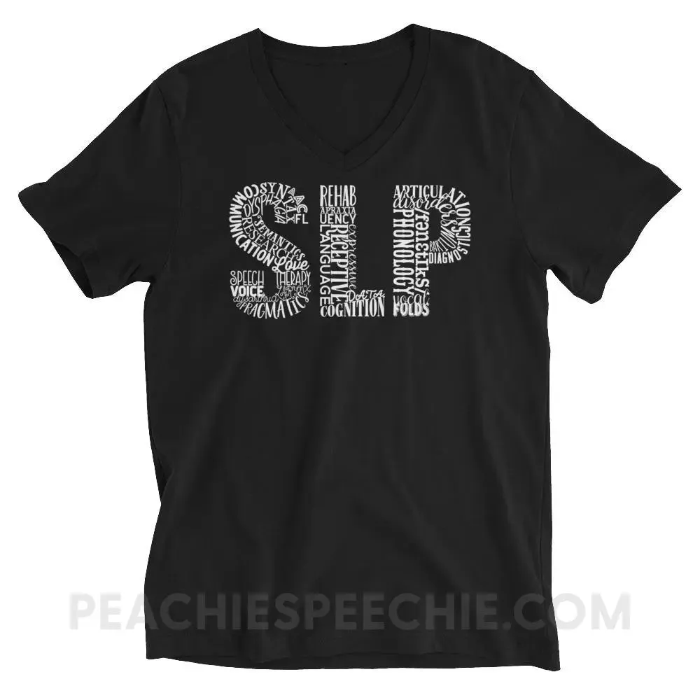 Typographic SLP Soft V-Neck