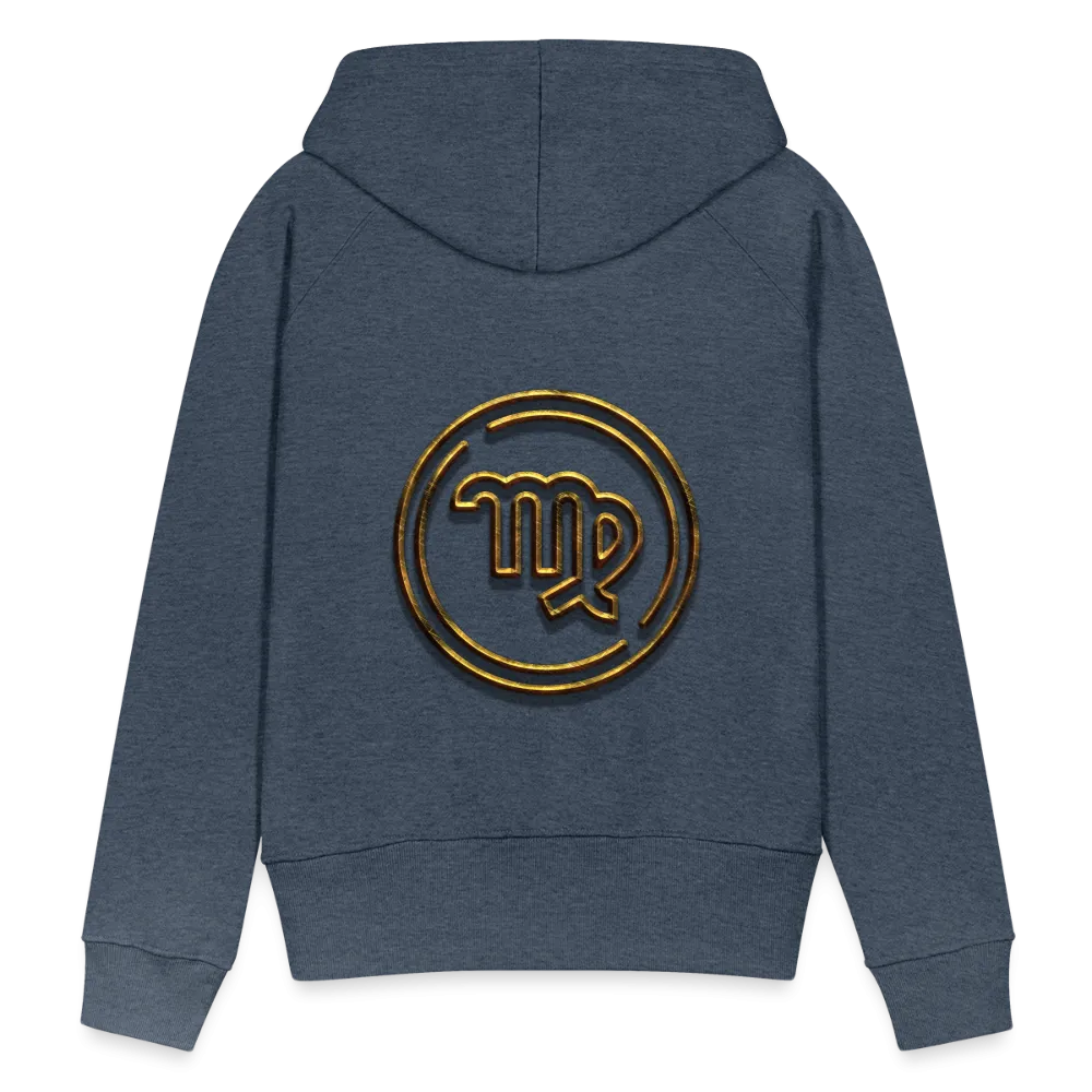 Virgo 3D Gold Women’s Premium Hoodie