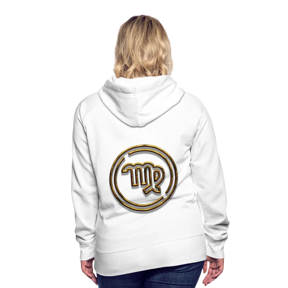 Virgo 3D Gold Women’s Premium Hoodie