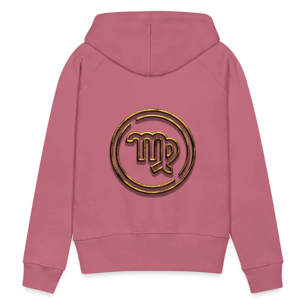 Virgo 3D Gold Women’s Premium Hoodie