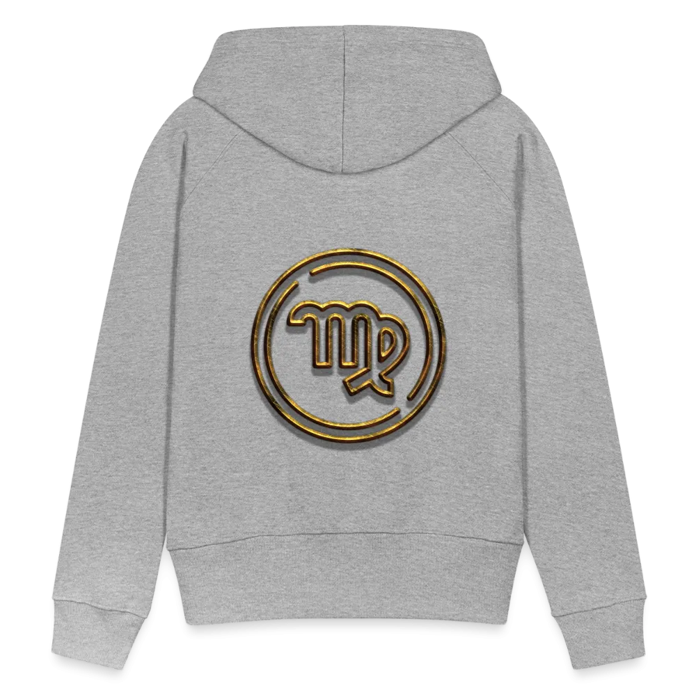 Virgo 3D Gold Women’s Premium Hoodie