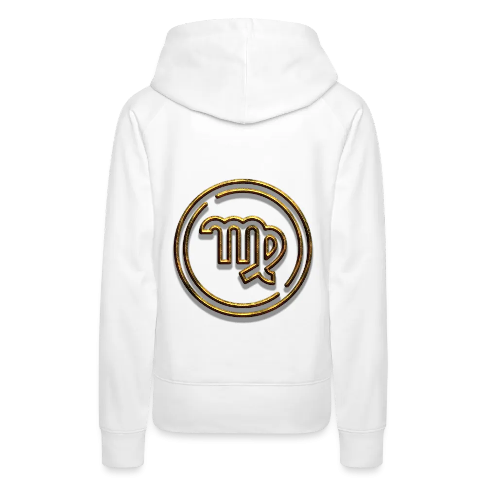 Virgo 3D Gold Women’s Premium Hoodie