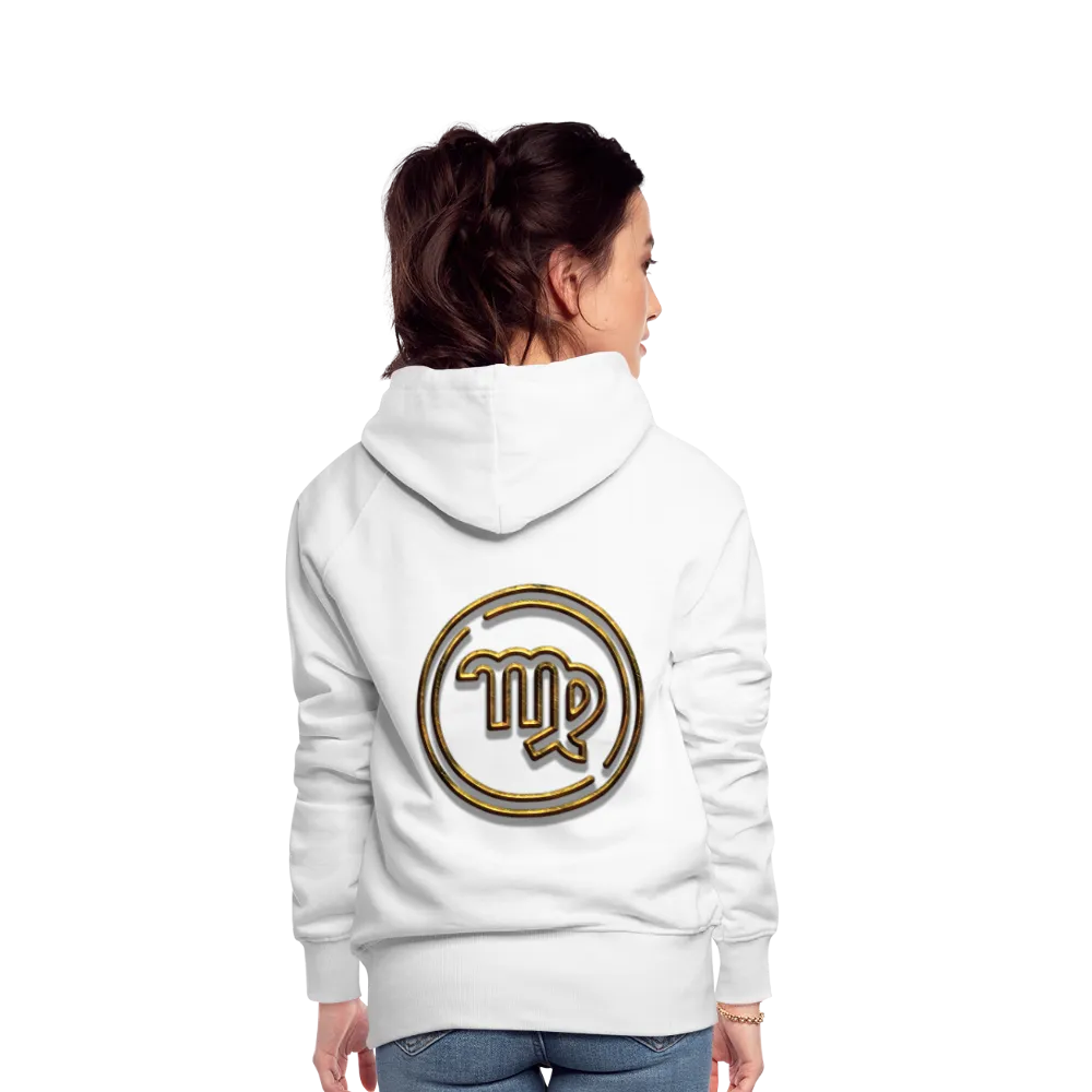 Virgo 3D Gold Women’s Premium Hoodie