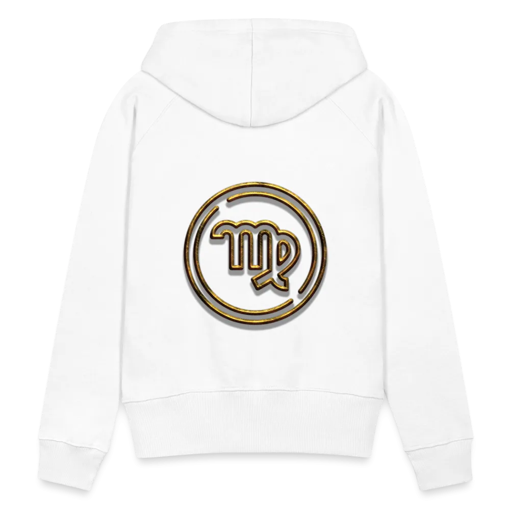 Virgo 3D Gold Women’s Premium Hoodie