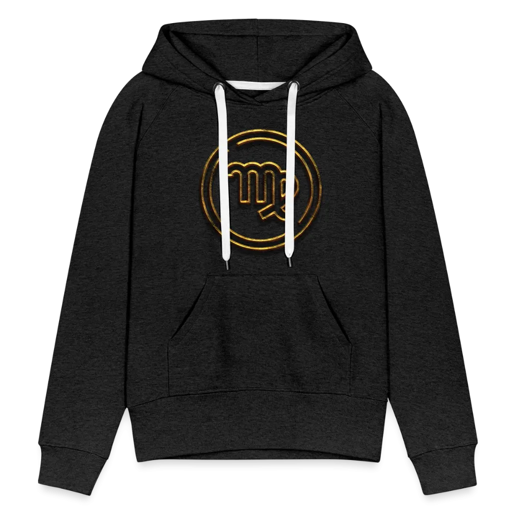 Virgo 3D Gold Women’s Premium Hoodie