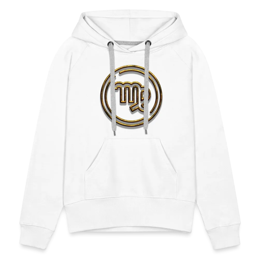 Virgo 3D Gold Women’s Premium Hoodie