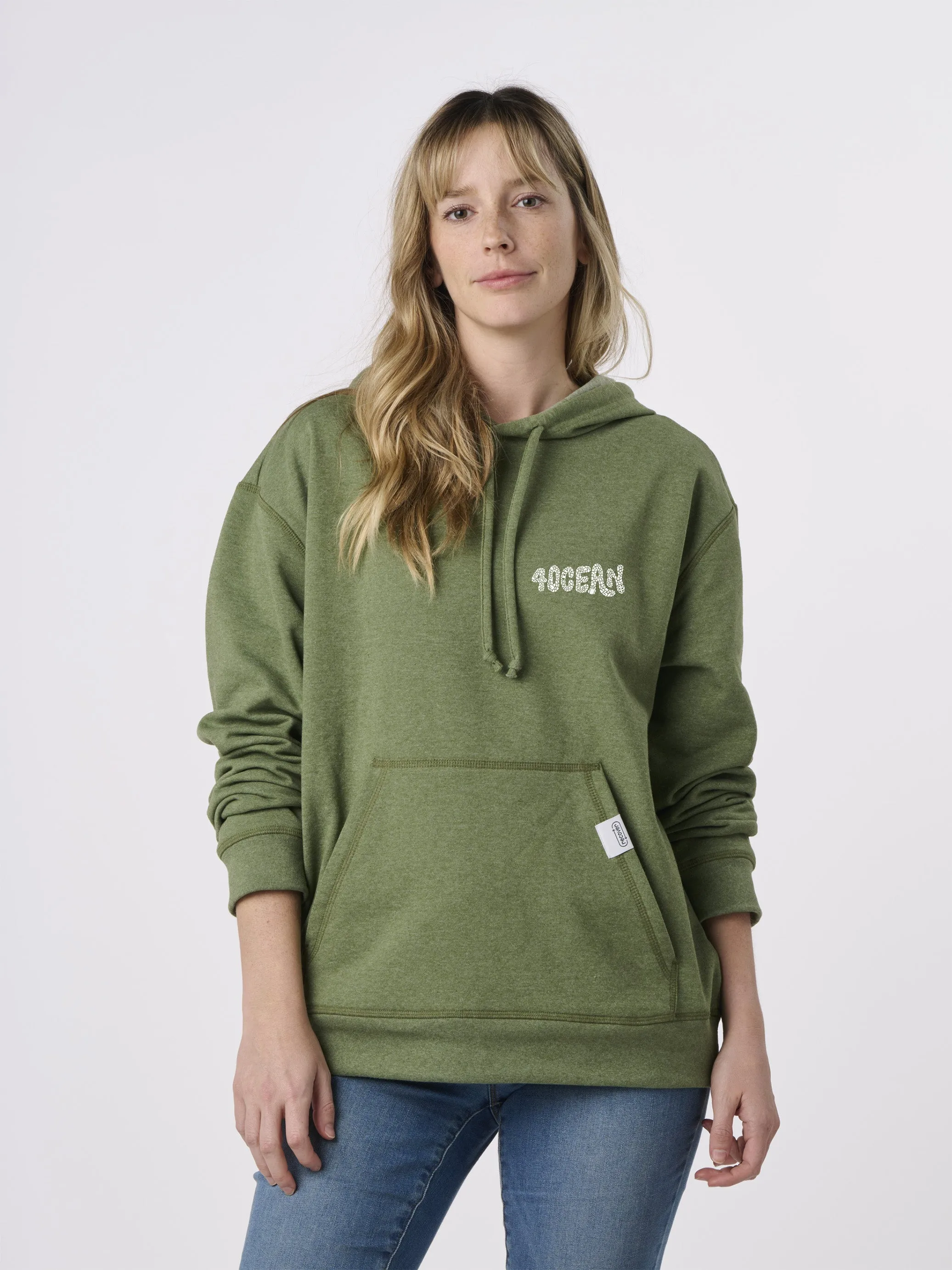 Whale Microplastic Unisex Pullover Hoodie