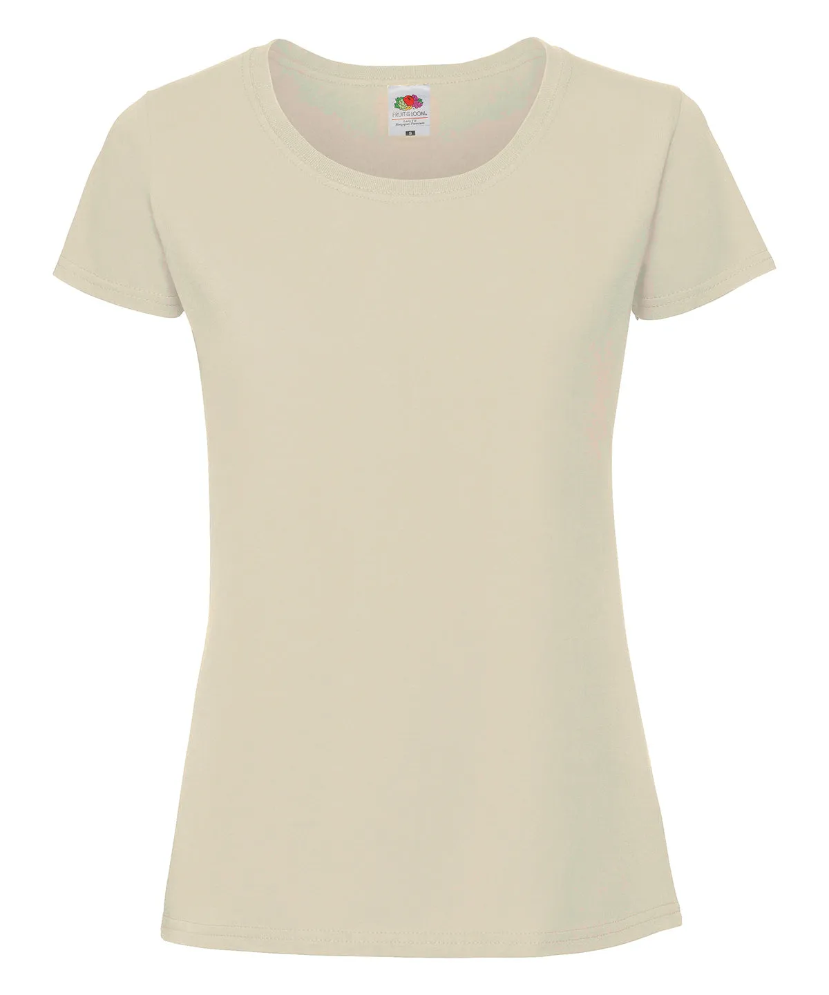 Womens Iconic 195 ringspun premium t-shirt | Desert Sand