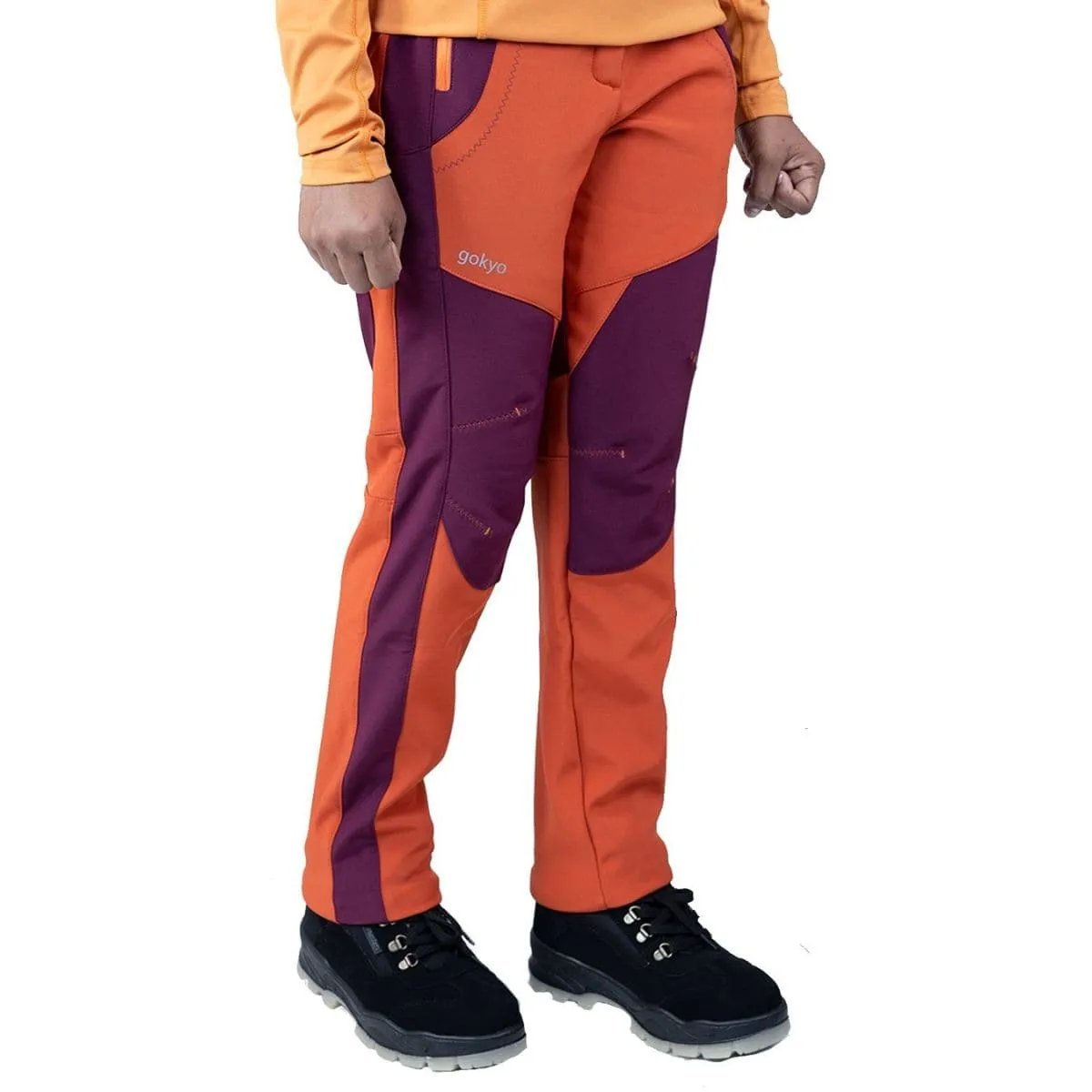 Women's K2 Cold Weather Trekking & Outdoor Pants - Sherpa Series - Orange