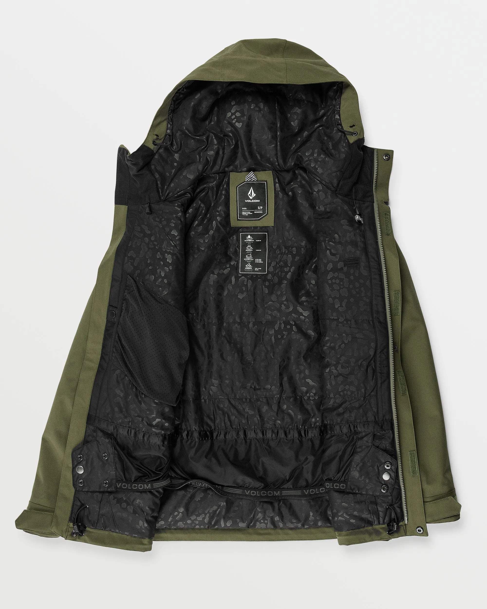 Womens Stoney Shadow Insulated Jacket - Ivy